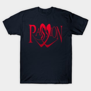 Passion lettering design T-Shirt